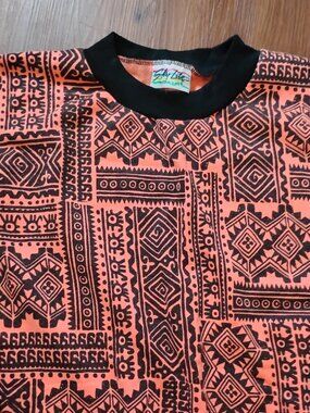 Vintage Sky Lite Aztec Tribal Crewneck Sweatshirt